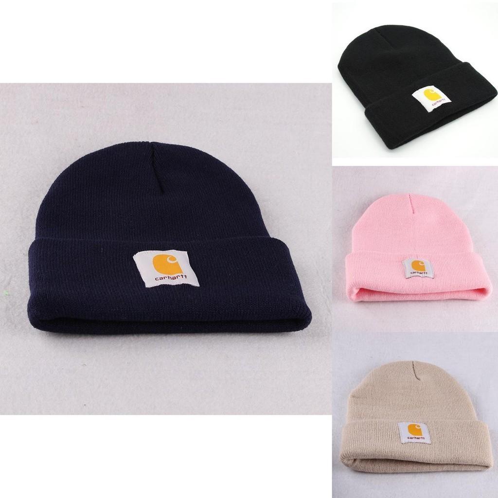 Carhartt Xmas Gift Knitted Hat Beanie Women Men Winter Cap Warm Acrylic