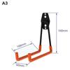 Heavy Duty Anti Slip Metal Hook, Adhesive Hook, Ladder Hook - an Ideal Choice for Multi Scene Storage In Bathrooms and Indoor