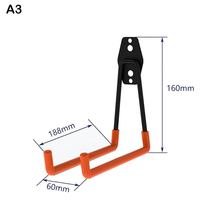 Heavy Duty Anti Slip Metal Hook, Adhesive Hook, Ladder Hook - an Ideal Choice for Multi Scene Storage In Bathrooms and Indoor
