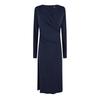 Womens/Ladies Ettita V Neck Long-Sleeved Wrap Dress
