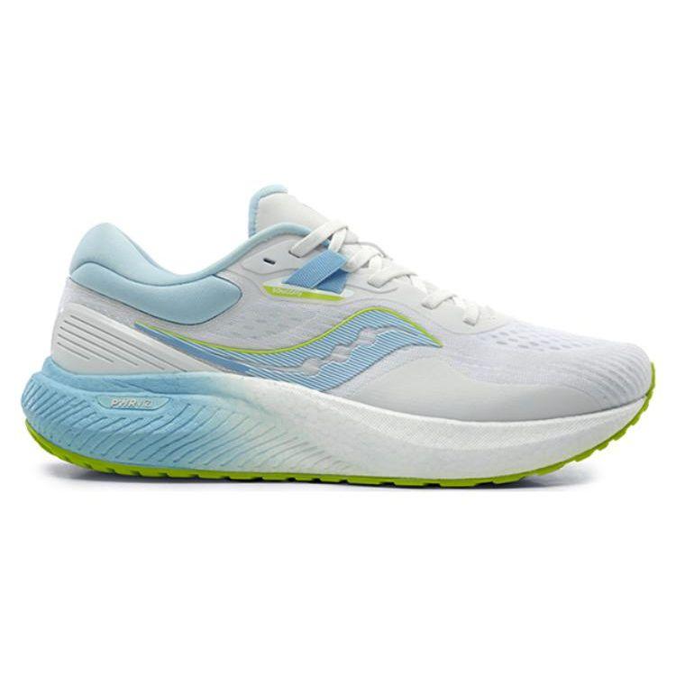 SAUCONY Surge 1 Comfortable Shock Absorbing Non-Slip Durable Low-Top Running Shoes Men Sneaker White Blue Green S28187-4