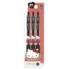 Kamio Japan Hello Kitty SARASA Ballpoint Pen 3-Piece Set Clip Black Single Color Writing Instrument Supplies 071758