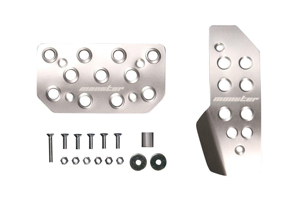 

MONSTER SPORT Sports Driving Pedal Cover Clear Anodized Every Wagon and Other Vehicles [DA17W]/Every [DA17V] AT/5AGS/CVT [DA17 AT] 849505-3900M