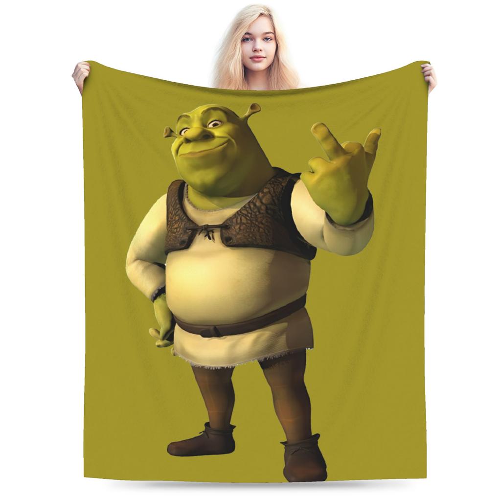 Film and Animation Patterns Flannel Printed Blanket Suitable for All Seasons Suitable for Living Room Office Sofa and Travel