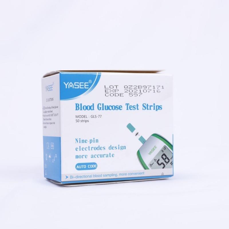 Blutzuckermessgerät Haushalt automatisch hochpräzises Blutzuckermessgerät Teststreifen