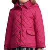 Polo Ralph Lauren Cotton Jacket FW23 Solid Color Quilted Detachable Hood Kids Jacket Pink CWPOOTWR2820055-650