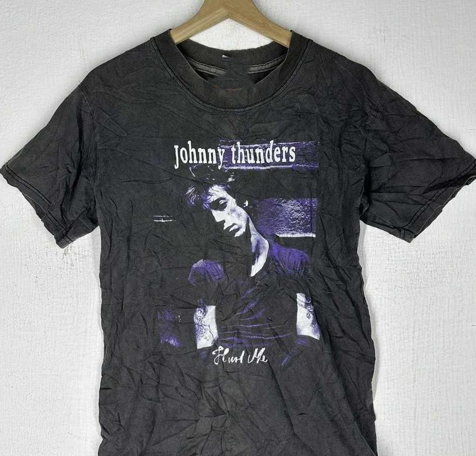 Album Hurt Me Vintage Johnny Thunders T-Shirt S-5XL SU263 Unisex T-Shirt XL