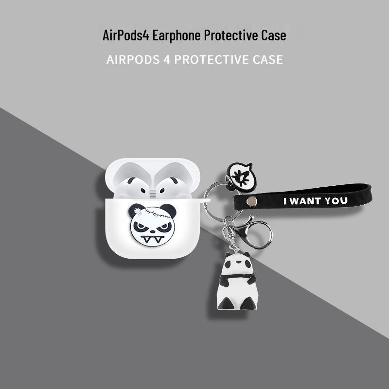 Compatible Soft Protective Case for AirPods Pro 2, AirPods 4, and AirPods 3 Earphones