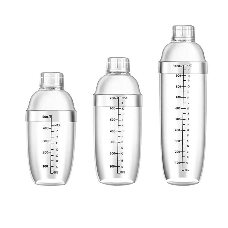 3/5/7Pcs Cocktail Shaker Set Cocktail Shaker And Measuring Jigger Set Drink Mixed Hand Shaker Tools For Bartending And Home Bar