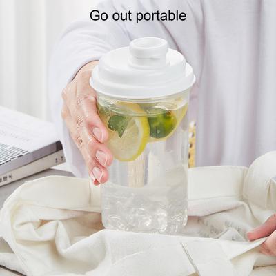 Cană de suc de 800 ml, de calitate alimentară, minimalistă, fără BPA, cu design vizual clar, cană pentru băuturi, consumabile de uz casnic