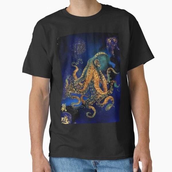 Japanese Octopus Classic Tshirt Made In Usaaus Tshirt S2xl S