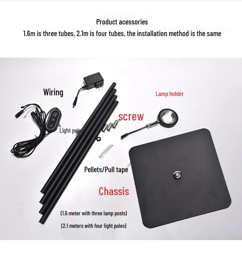 Floor-Standing Indoor LED Grow Light for Succulent and Green Plants - Full Spectrum COB