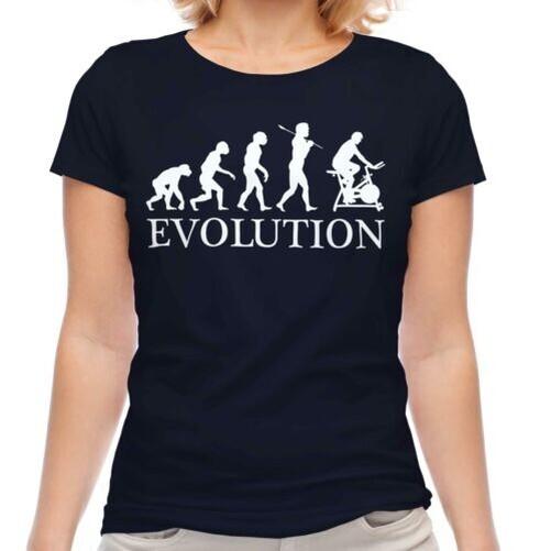 Exercise Bicycle Evolution Men Women T-shirt Gift