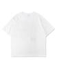 Eonoideu Grunge Painting Graphic Short Sleeve Lq2Tu302_White