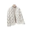 2024 New Light and Thin Down Jacket Women's Winter Casual Loose Simple Warm Age-reducing Down Women's Jacket Tide