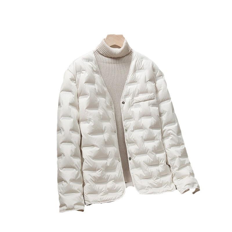 2024 New Light and Thin Down Jacket Women's Winter Casual Loose Simple Warm Age-reducing Down Women's Jacket Tide