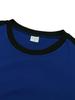 2025 Summer Men's Color Block Casual T-Shirt - European/American Fit