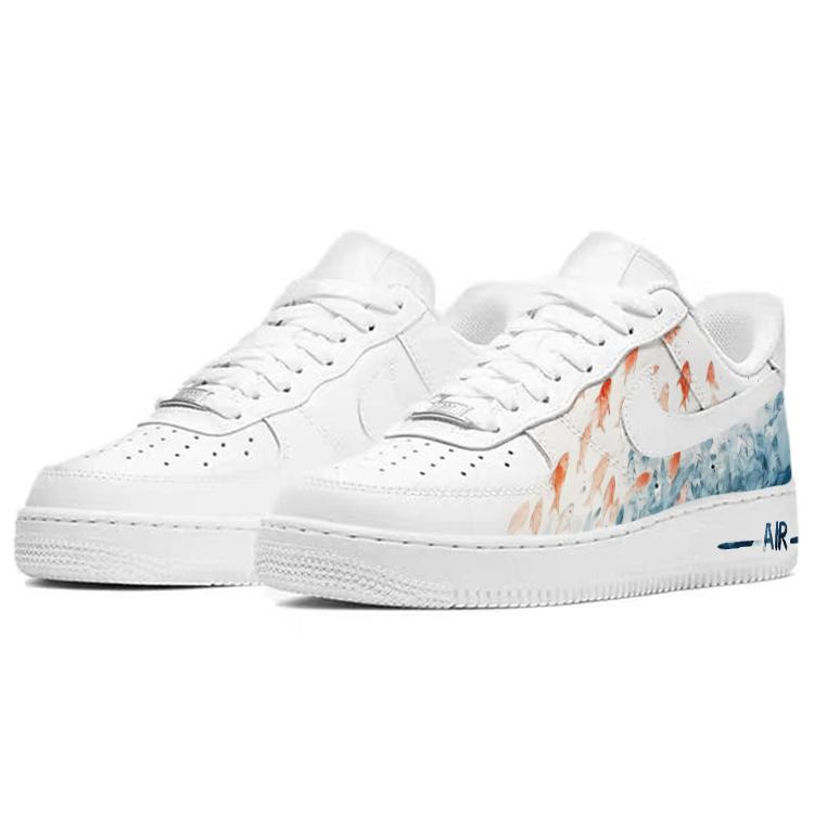 Nike Air Force 1 Skateboard Shoes Women's Low Top L Blue/White DD8959-100(Team181-)