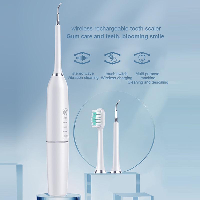 Automatic Electric Toothbrush Ultrasonic Adult Dental Cleaner Rechargeable Waterproof Dental Flusher Children's Dental Cleaner