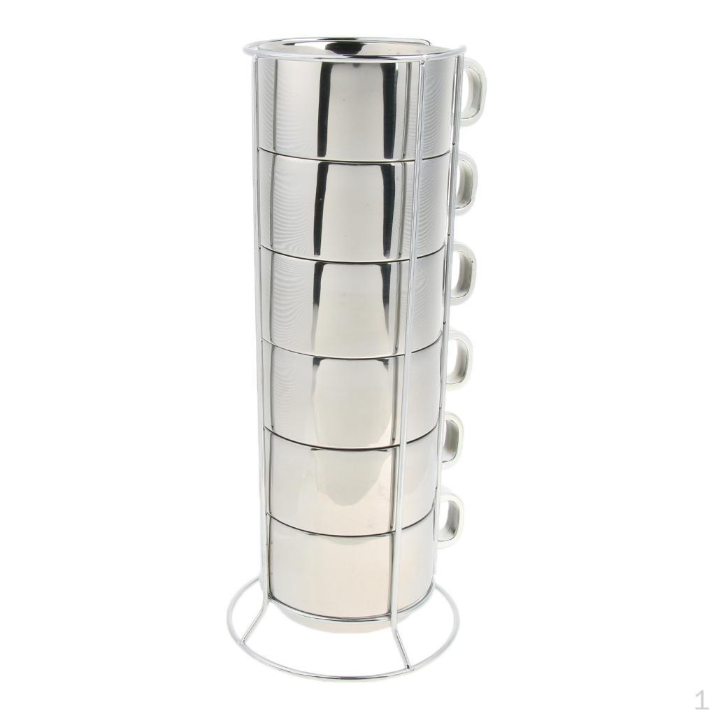 6 Piece Double Insulated Stainless A