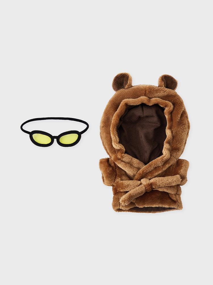 

LINE FRIENDS BT21 Hop In Love Costume Closet Robe Plush Set