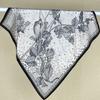 Minimalist Style Silk Scarf Women'S Spring Mulberry Silk Small Square Scarf High-End Decorative Scarf Medium Square Scarf