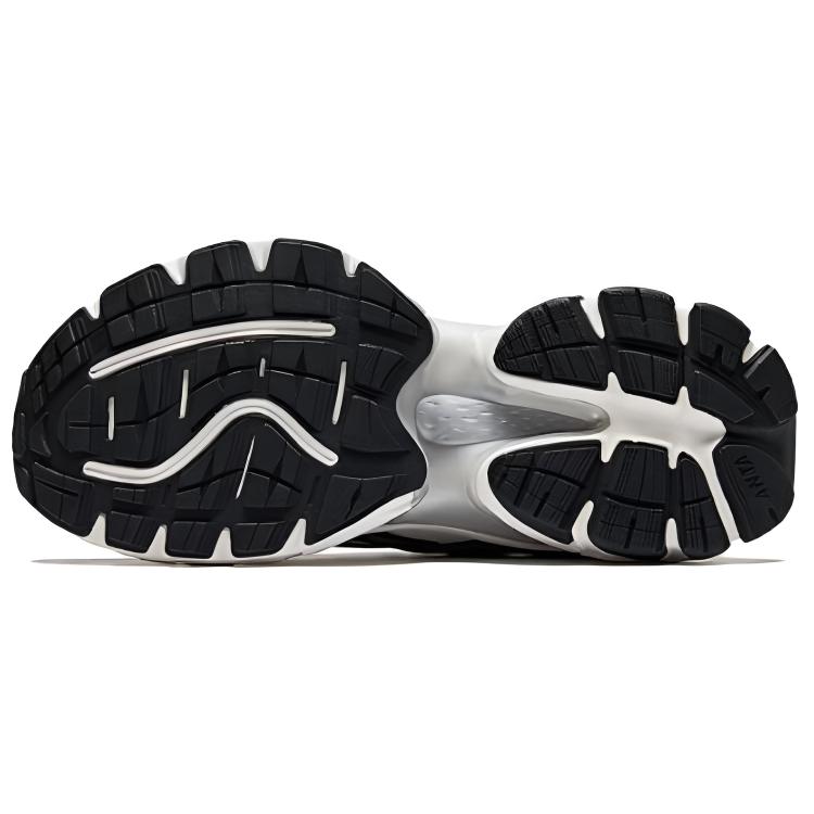 Anta Fuyou Comfortable Minimalist Non-Slip Wear-Resistant Height-Increasing Low-Top Dad Shoes Men sneaker White Black Silver 112618899-2