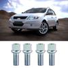 4pcs Automotive Wheel Bolts Corrosion Resistant Steel Construction Secure Fastening Replaces WHT001812 for Multiple Vehicle