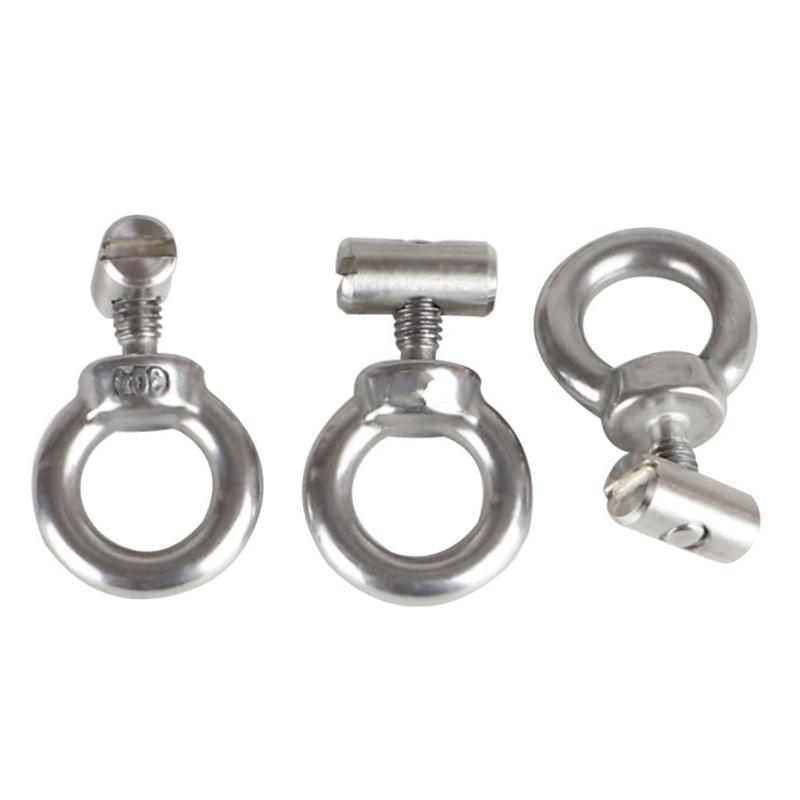 Awning Rail Stoppers 6mm with Carabiners for Caravans Motorhomes Campervans Camping Tents,Awnings Accessories