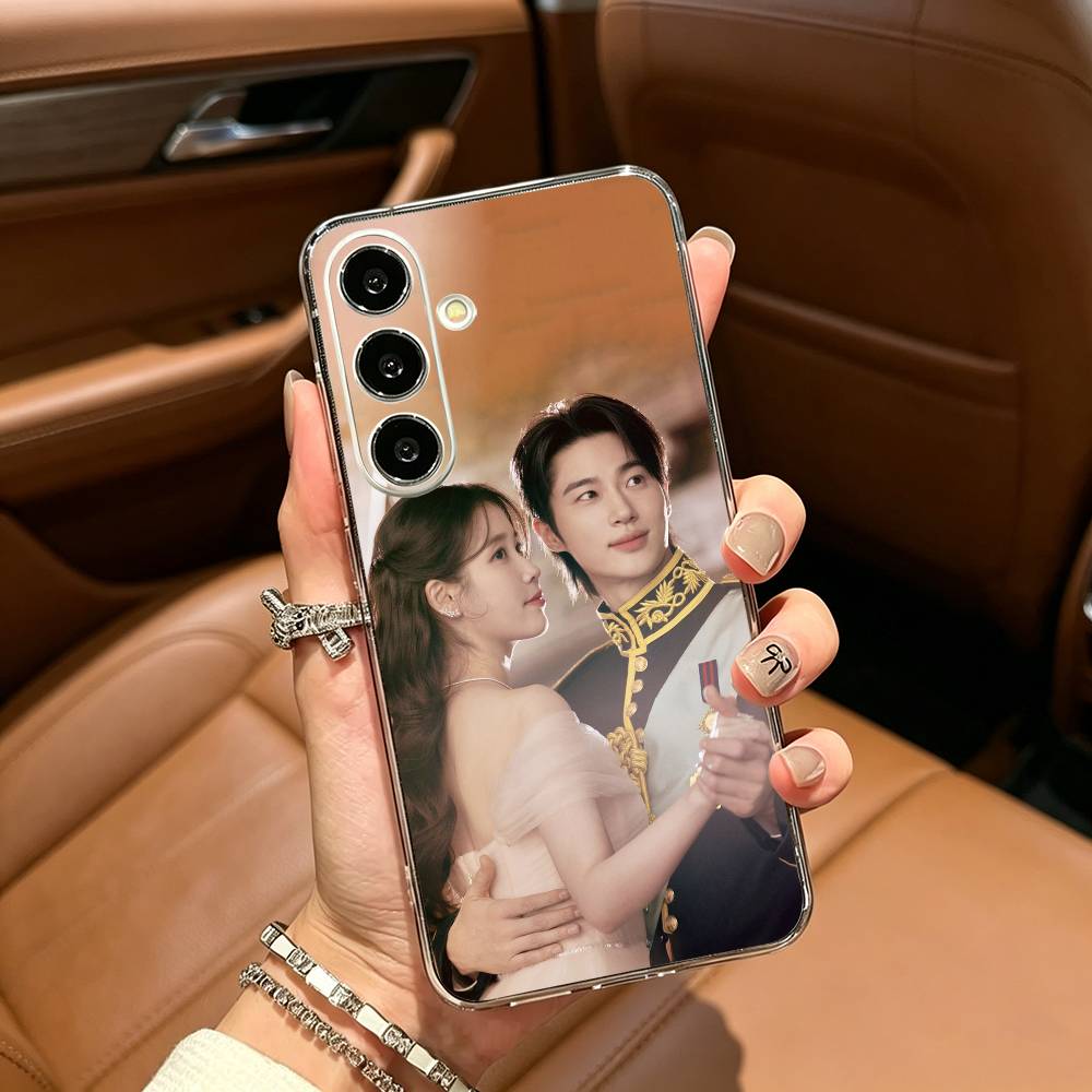 Hit drama-P-Perfect-C- Crown Clear Soft Silicone Phone Case for Samsung Galaxy A71, A70, A52, A51, A40, A30