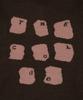THE COLDEST MOMENT Tcm Typing Logo Knit (Brown)