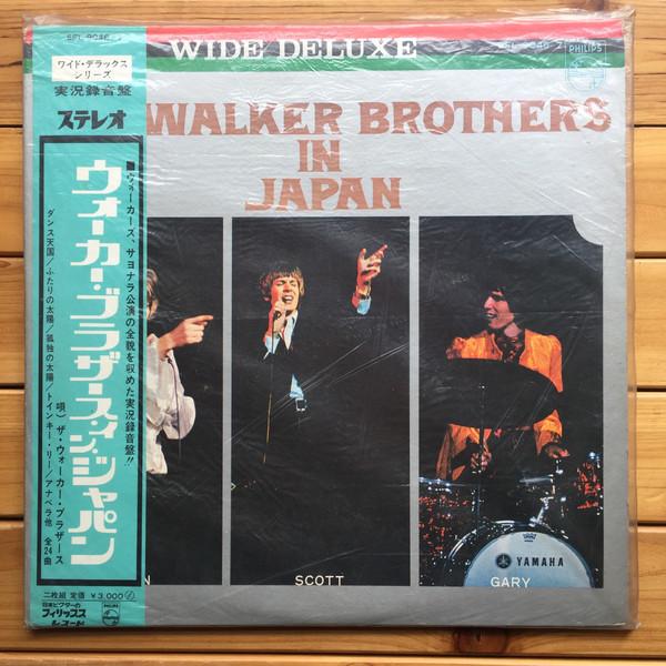 LP Record WALKER BROTHERS - Walker Brothers In Japan SFL90467 PHILIPS 1968 Japan Obi Rock Used