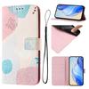 For Itel A49 Play A58 Lite A90 A95 City 100 Power 70 4G 5G Painted Case Leather Wallet Card Slots Flip Cover Cellphone Casing Shell