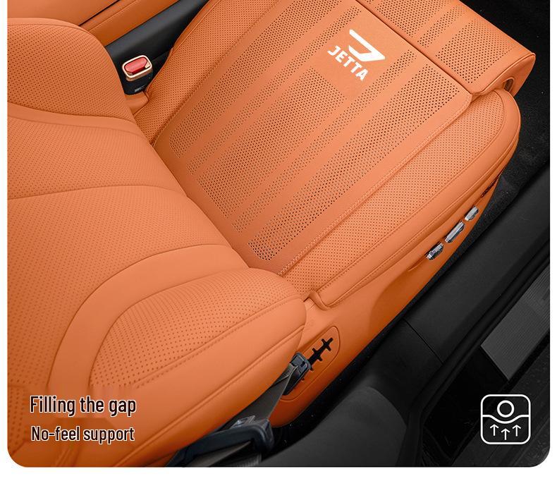Jetta Car Seat Cushion with Leg Rest & Lumbar Support for VA3/VA7/VS5/VS7 - Four Seasons Universal