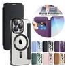 Flip Leather Case for For Iphone 17 Air 16e 16 Promax 14 12 13 15 Pro Max Plus Card Holder Magnetic Wireless Charger Cover
