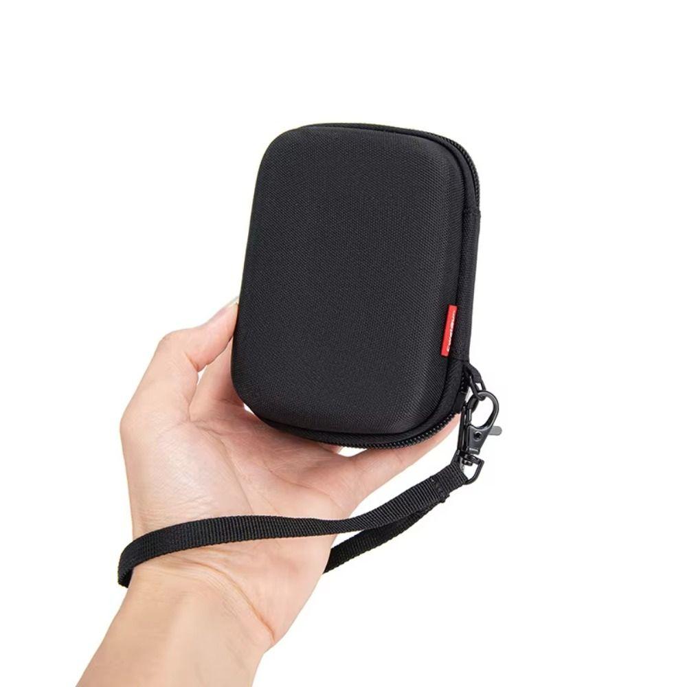 Zipper Pouch Digital Camera Bag Hard Case Camera Carrying Case  Charging Cable