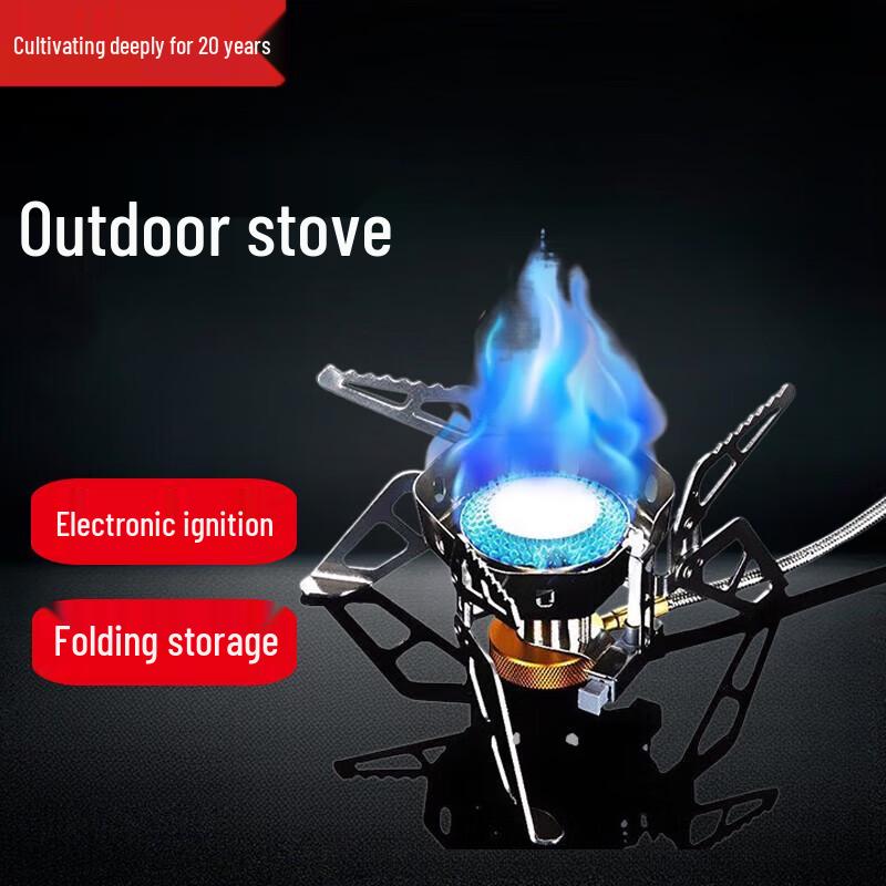 Beifu Windproof Portable Camping Gas Stove Kit