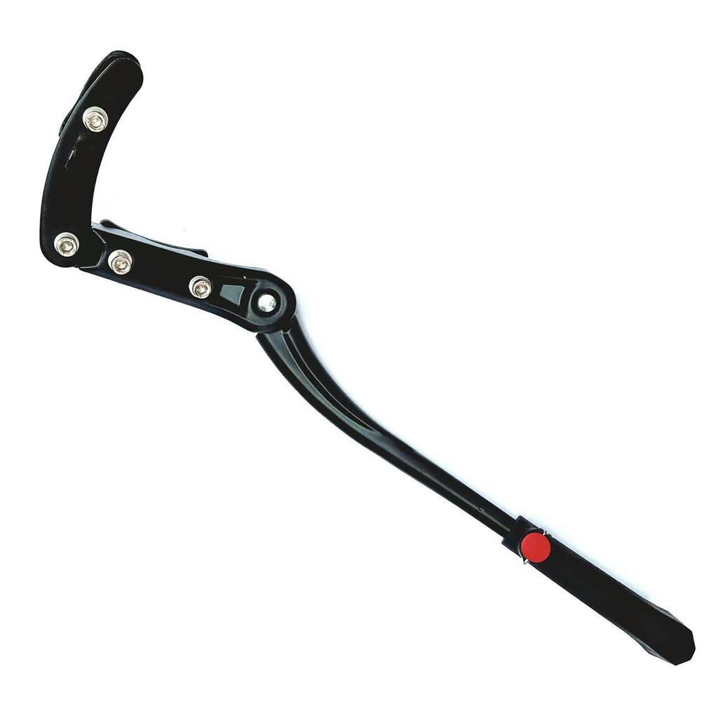 Cavalletto per bici regolabile in lega di alluminio, cavalletto laterale posteriore per bici da montagna e da strada