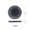 Steak plate plate Household creative black sushi Commercial Japanese food Dim sum flat plate breakfast dishes and plates sets