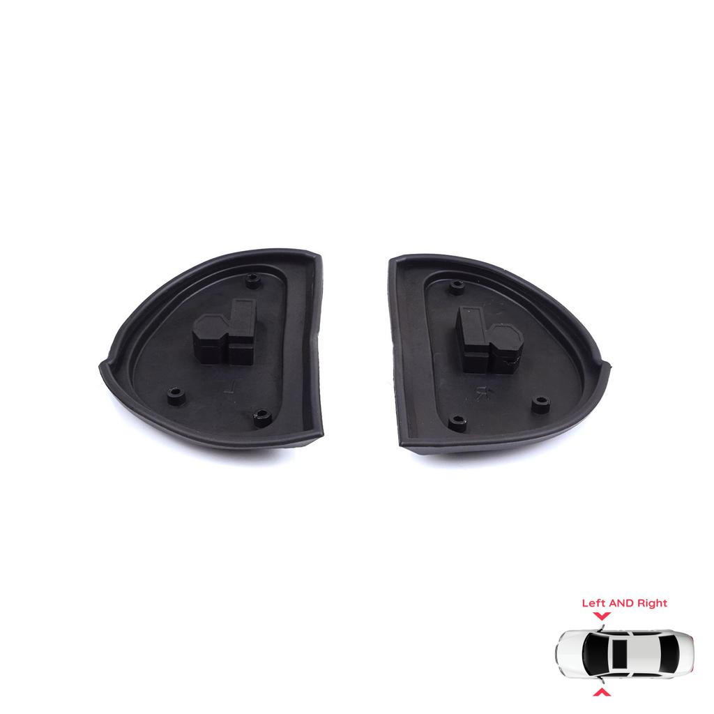 ESP848 LHD Electric Exterior Side Wing Mirror Rubber Seals Pads Left Right For Mercedes W210 W140 W202 S202 SL R129 Facelift