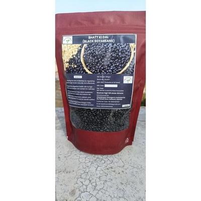 Mein Pahadi Laden-Bio NatürlichBio Schwarzer Bhatt (schwarze Sojabohnen) 500 Gramm