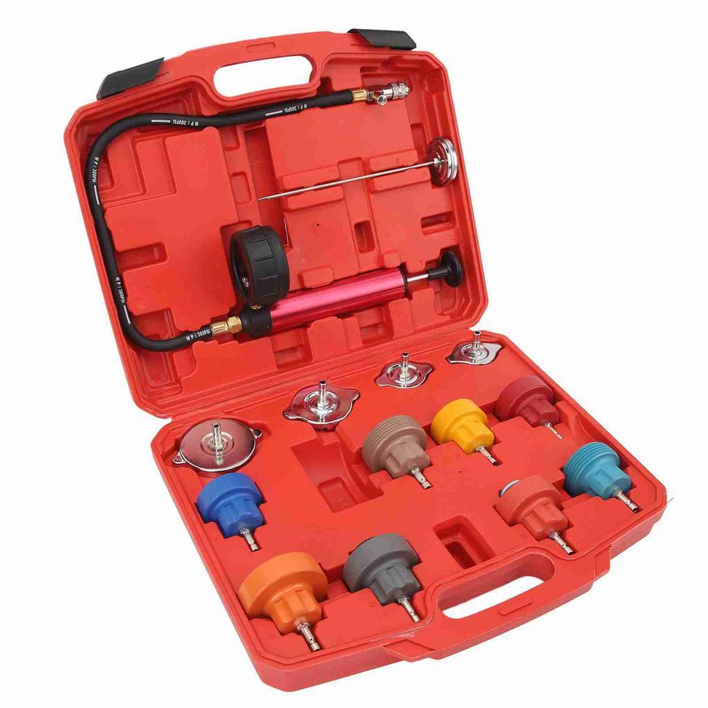 Radiator Pressure Tester Kit 0 To 35 Psi High Accuracy Automotive Cooling System Detector Replacement for Mitsubishi