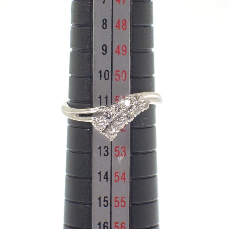 no brand  #11(JP Size) ring Pt900Platinum Women