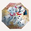 101 Dalmatians Automatic Open/CloseCartoon Umbrella-CuteUmbrella with Cute Design, Portable 3-Fold Compact Umbrella for Men & Women, Valenti