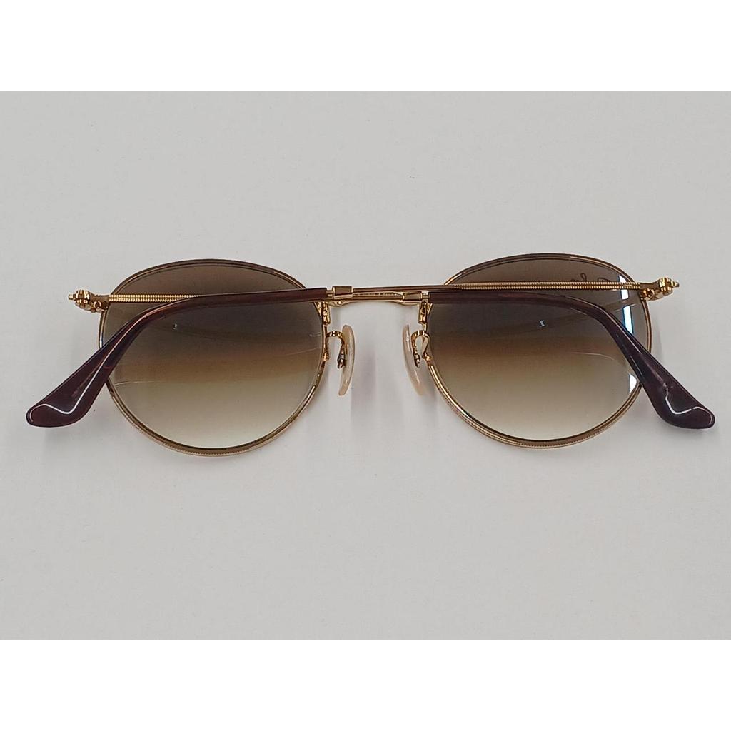 Used Ray Ban RB3447 ROUND METAL sunglasses