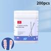 200 Pcs Baby Swabs Baby Double-Ended Ultra-Fine Cleaning Swabs For Delicate Ears - Soft And Safe For Newborns And Toddlers