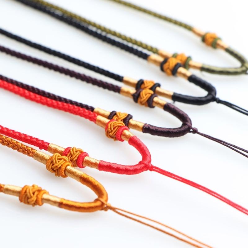 Braided Adjustable Length Necklace Cord Traditional Chinese Necklace Chain Long Necklace Rope Perfect for Daily Wear