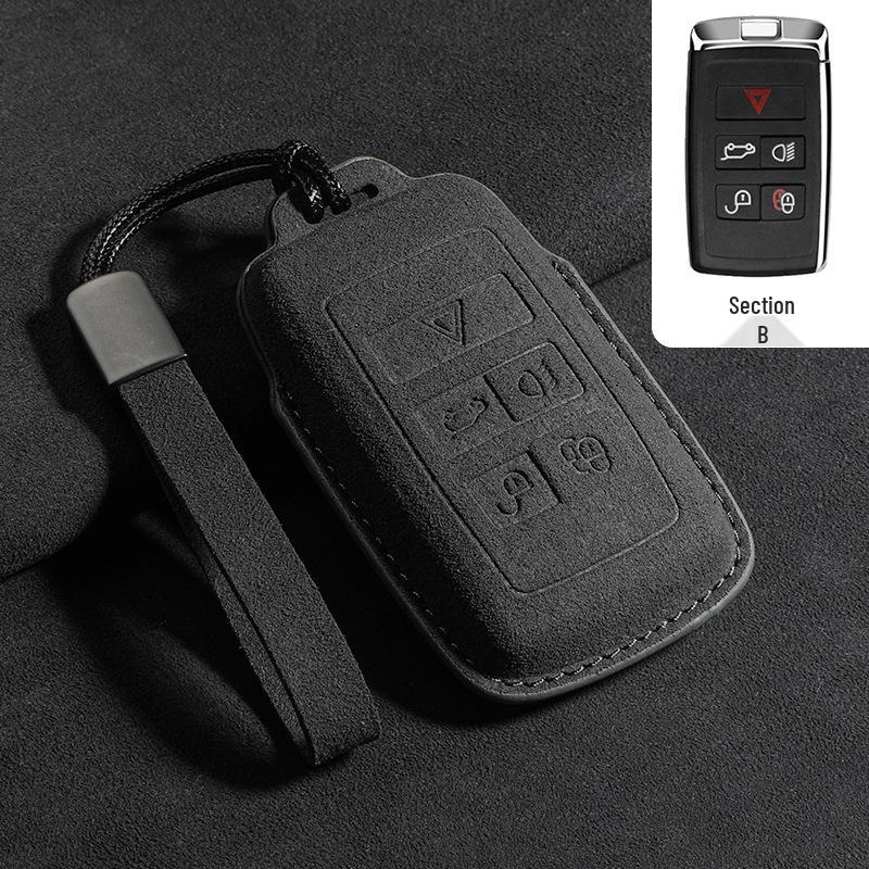 Jaguar Key Case for XFL, XEL, F-Pace, XJ, E-Pace, F-Type - Unisex 24 Models Buckle Shell Bag