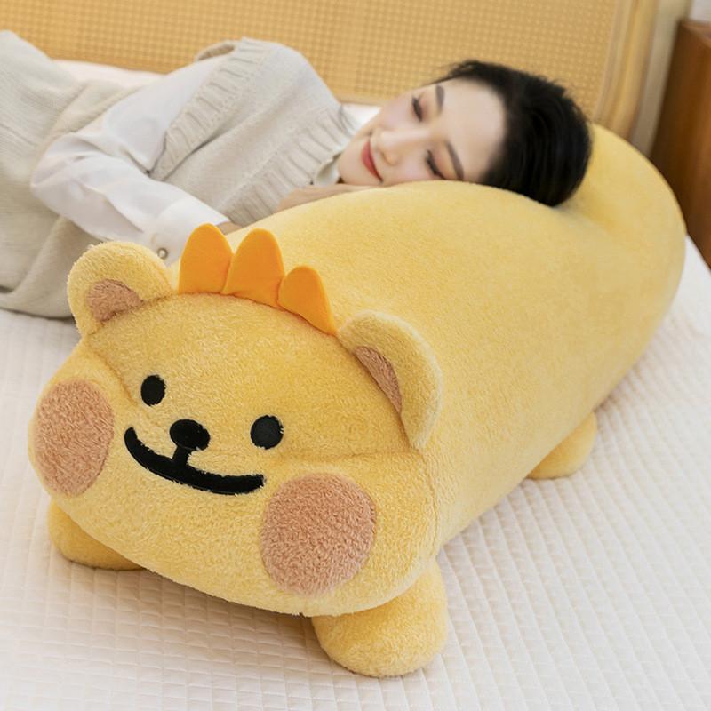 Maltese Bear Charming Plush Stuffed Toy Girls Birthday Gift Cozy Children Doll