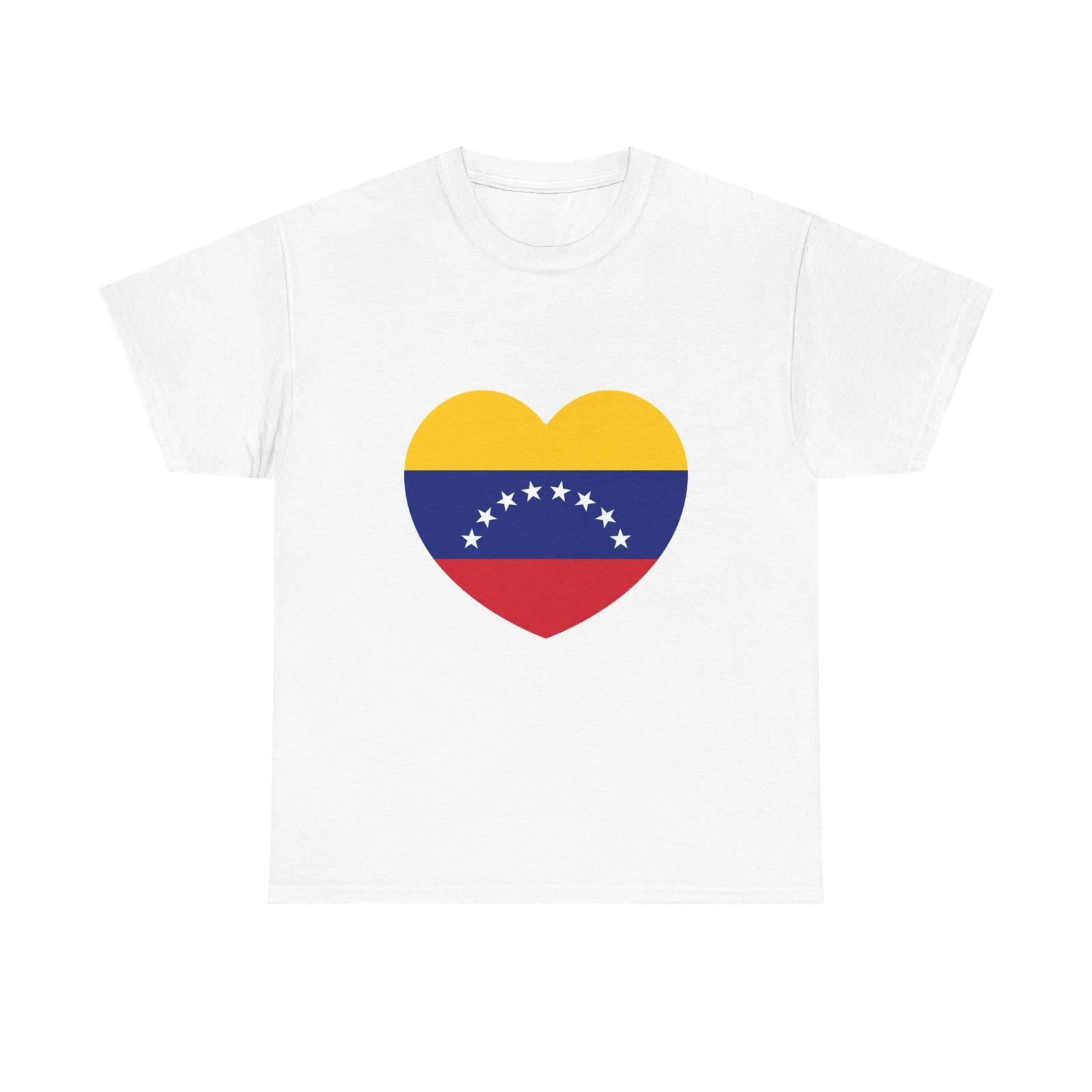 Heart Flag of Venezuela - T shirt 3XL